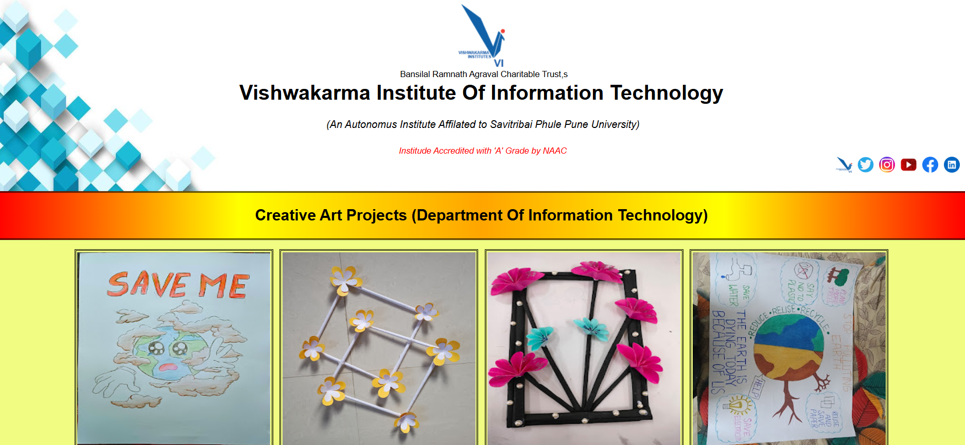 Creative Arts Gallery project preview